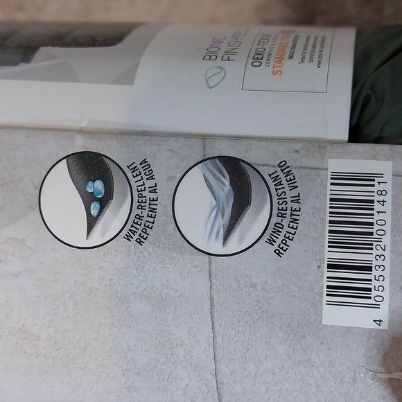 NWT esmara army green puffer coat, size L (12-14) - Picture 7 of 7